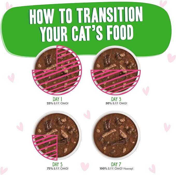 B.F.F. OMG - Best Feline Friend Oh My Gravy!, Tuna & Lamb Lights Out with Tuna & Lamb, 5.5oz Can (Pack of 8)