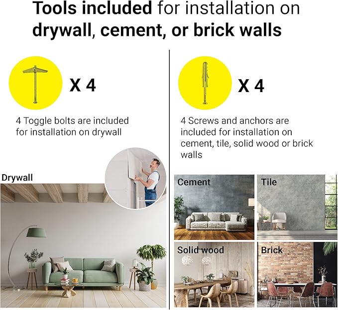 SVD.PET Cat Hammock Wall Mounted with Cat Toy, Soft Padded & Comfortable Cover Premium Cat Furniture. Modern Design Cat Shelf. Supports up to 40 lbs (Comfy Plus, White)