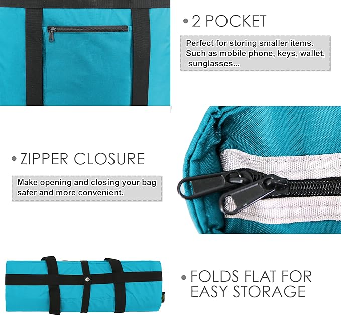 BeeGreen Insulated Cooler Bag Leakproof Freezer Shopping Tote for Groceries Thermal Food Delivery Bag