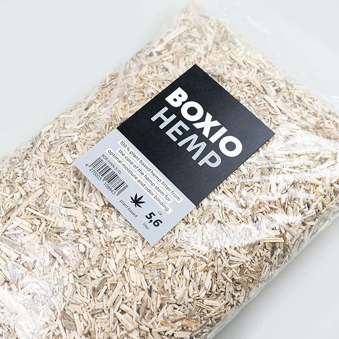BOXIO - Hemp Litter 21oz hygienic Natural Litter for use in a Dry Toilet