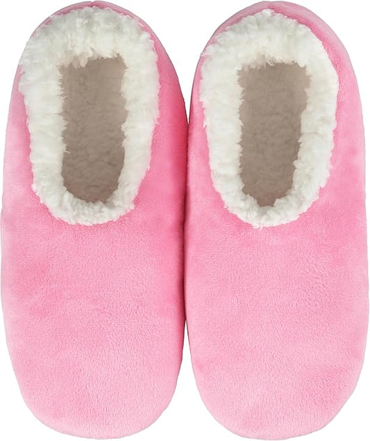 BenSorts Fuzzy Slipper Socks for Women Funny House Slippers with Grips