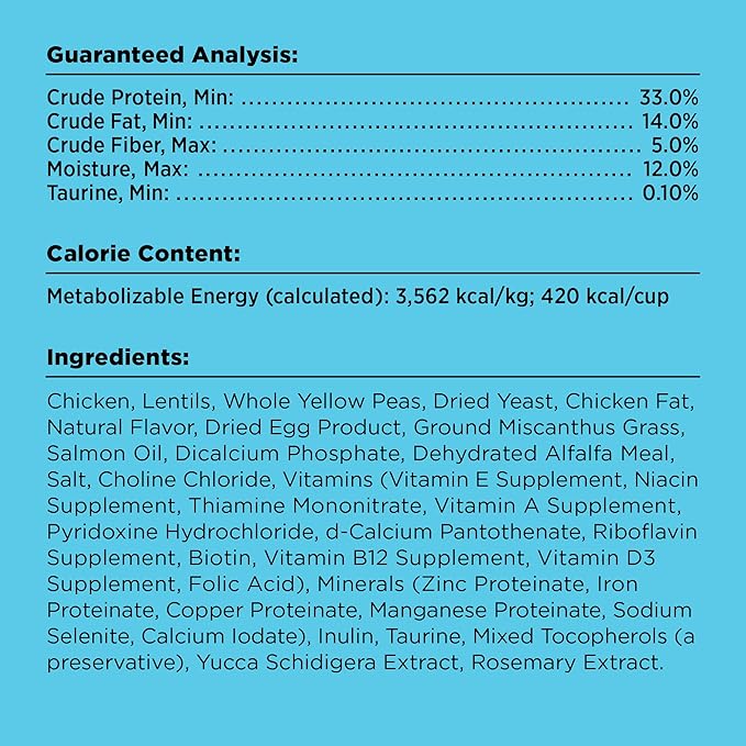 BIXBI Liberty Dry Food Digestive Cat Health Chicken Recipe, 3 lb