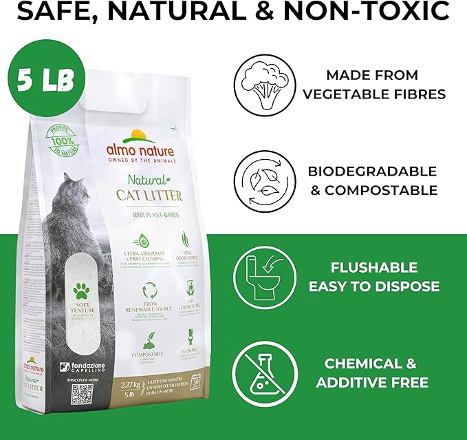 almo nature Cat Litter 2,27 Kg/5 lb (76)