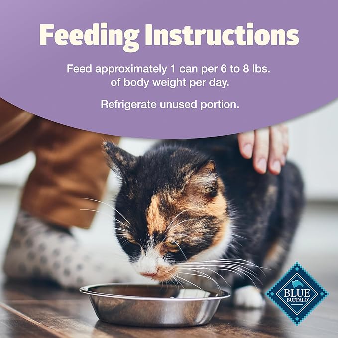 Blue Buffalo Freedom Grain-Free Adult Wet Cat Food, Complete & Balanced Nutrition for Indoor Cats, Made with Natural Ingredients, Chicken Recipe, 5.5-oz. Cans (24 Count)