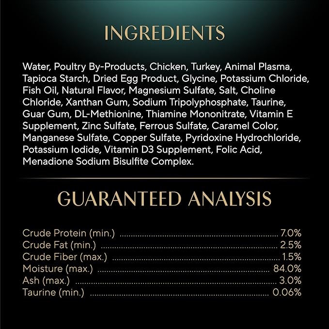 Sheba Perfect Portions Wet Cat Food Cuts in Gravy Tender Turkey Entree, 2.6 oz Twin-Pack Trays (24 Count, 48 Servings)