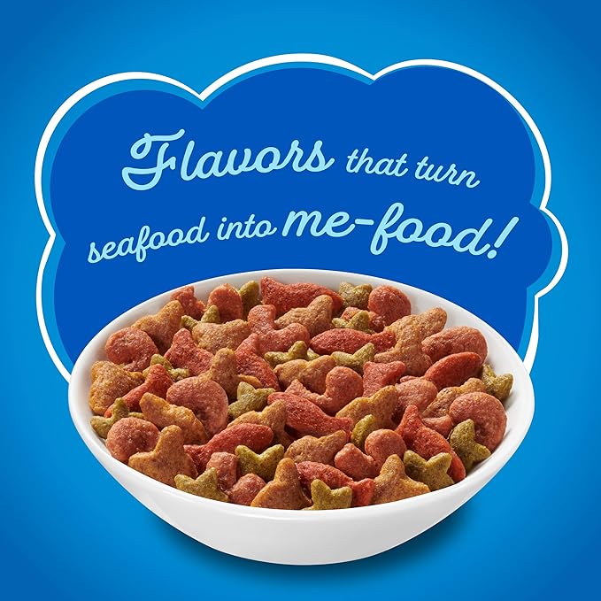 GYCO Dry Cat Food, Seafood Sensations, 3.15 lb. Bag - 100 Percent Complete and Balanced Nutrition for All Life Stages.