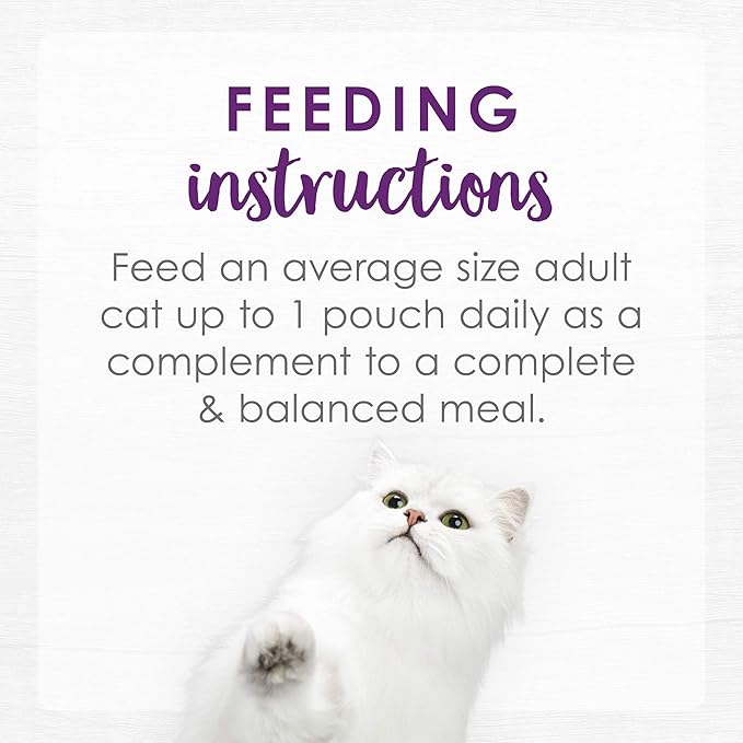 Purina Fancy Feast Lickable Senior Wet Cat Food Broth Topper Classic with Skipjack Tuna and Vegetables - (Pack of 16) 1.4 Oz. Pouches