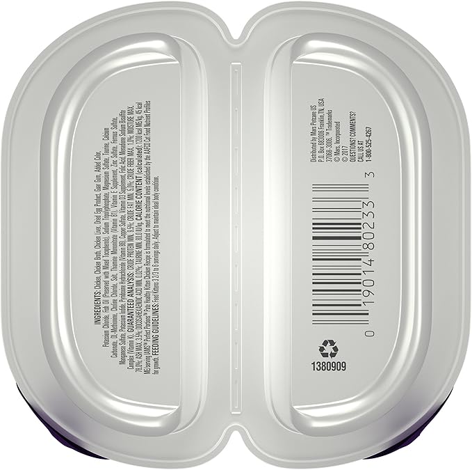 IAMS Perfect Portions Healthy Kitten Wet Cat Food with Chicken Recipe, Easy Peel Twin-Pack Trays, Pack of 24 (48 Total Servings)