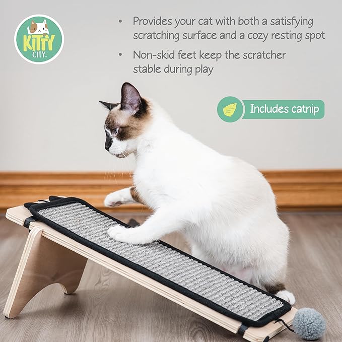 Kitty City Novelty Cat Scratchers, Ramp