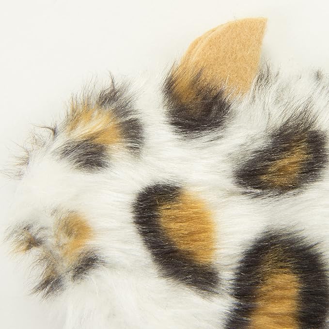 Petlinks Mouse Full Refillable Cat Toy with Catnip Tube - White/Orange, One Size