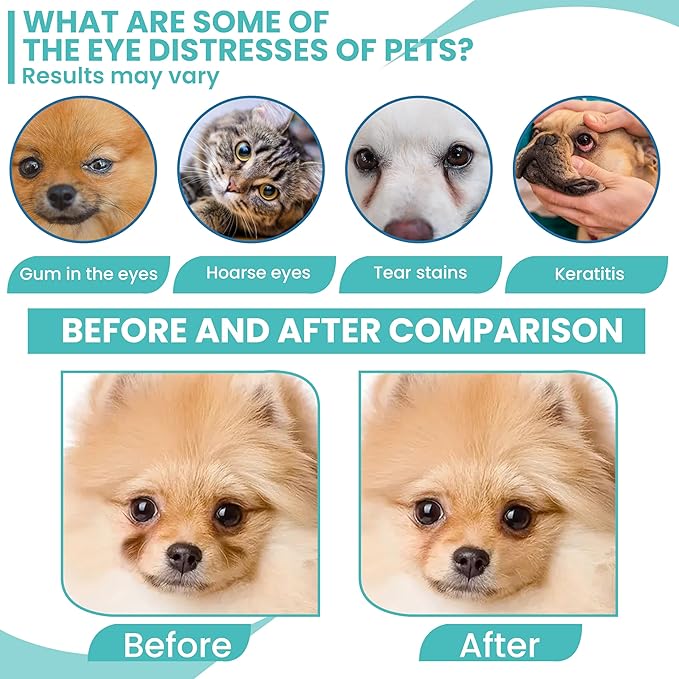 Dog Washing Gloves 10-Pack Pet Grooming Gloves Natural Plant Fiber Dog Cleaning Wipes for Body, Ears, Tear Stain Wipes Ideal for Travel, Outdoors