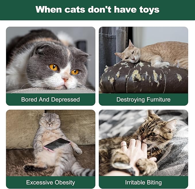 Love's cabin Cat Tunnel Tube Cat Toys 3 Way Collapsible, Cat Tunnels for Indoor Cats，Kitten Tunnel Bored Cat Play Tunnel with Peek Hole Toy Ball for Cat, Kitty, Kitten, Rabbit, Puppy Pink-Rabbit