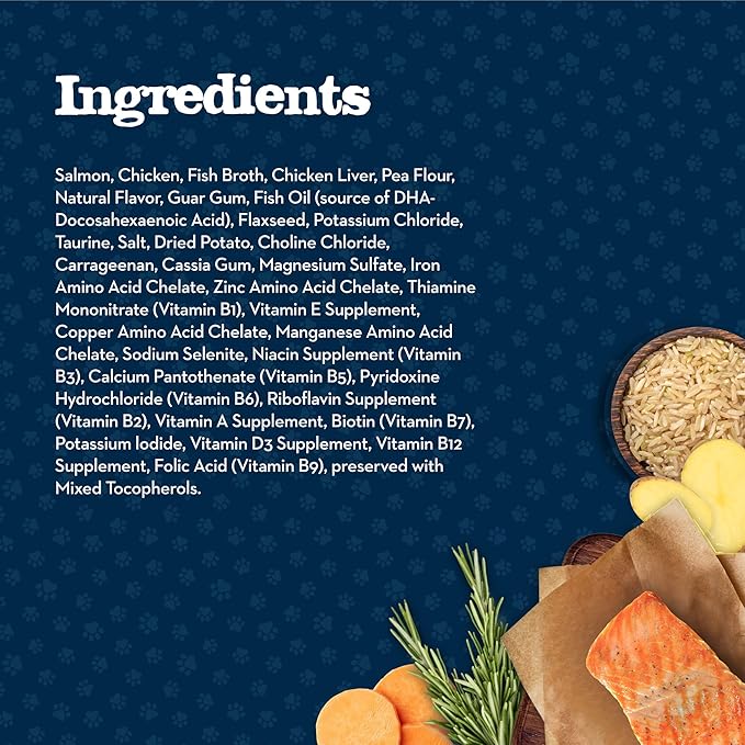 Blue Buffalo Baby Blue Natural Grain-Free Wet Food for Kittens, Healthy Growth Formula with DHA, High-Protein Salmon Paté, 3 oz Can