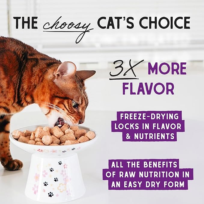 Stella & Chewy’s Freeze-Dried Raw Cat Dinner Morsels – Grain Free, Protein Rich Cat & Kitten Food – Tummy Ticklin’ Turkey Recipe – 3.5 oz Bag
