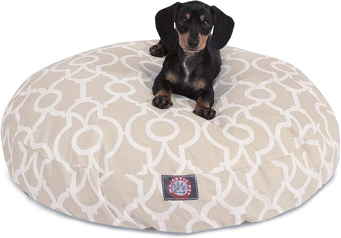 Majestic Pet Athens Sand Small Round Pet Bed