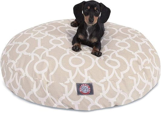 Majestic Pet Athens Sand Small Round Pet Bed