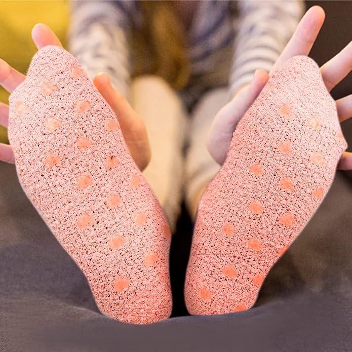 Benefeet Sox Cute Fuzzy Socks for Women Girls Fluffy Warm Cozy Novelty Slipper Socks Funny Animal Plush Sleeping Socks