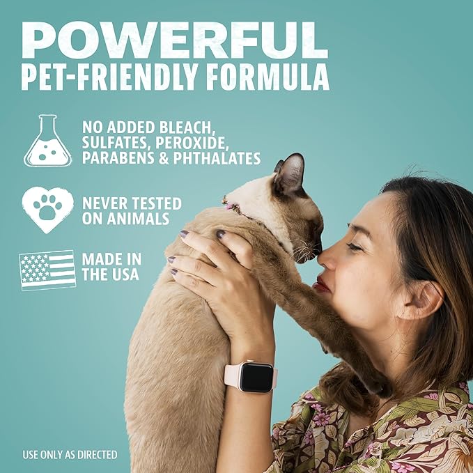 ANGRY ORANGE Stain & Odor Remover - 32oz Enzyme Pet Cleaner - Dog & Cat Urine Destroyer and Stain Remover - Fresh Scented Cleaning Solution - Puppy Supplies