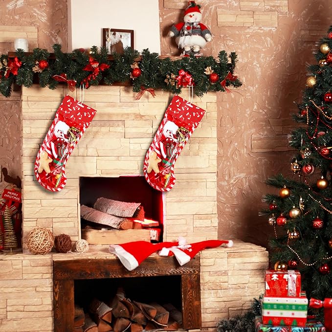 Christmas Cat Toys Stocking Set 12 Assorted Xmas Cat Toys Set with Squeaky Toys Balls Cat Teaser Fun Cat Toys Indoor Outdoor Interactivity Pet Kitten