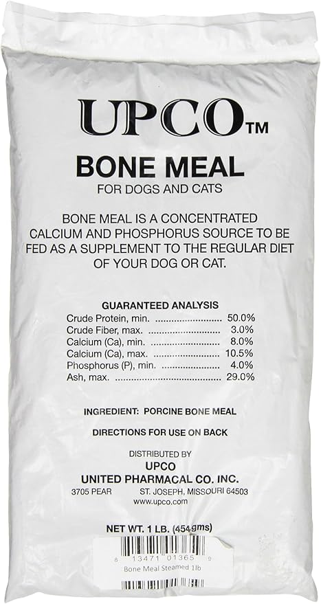 Bone Meal Steamed Bag Supplement, 1-Pound