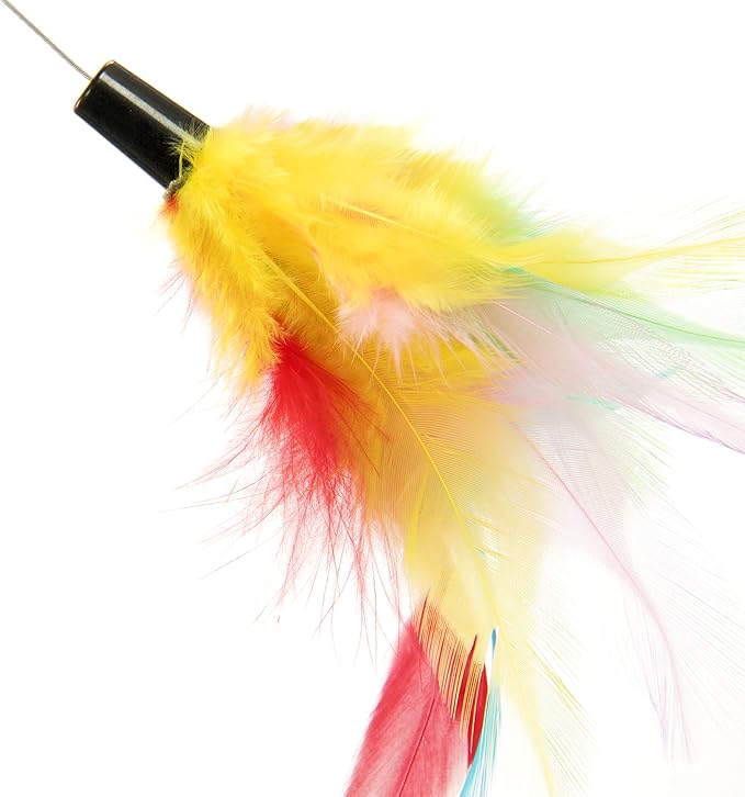 SmartyKat Loco Motion Electronic Motion Teaser Wand Cat Toy, Battery Powered - Blue, One Size