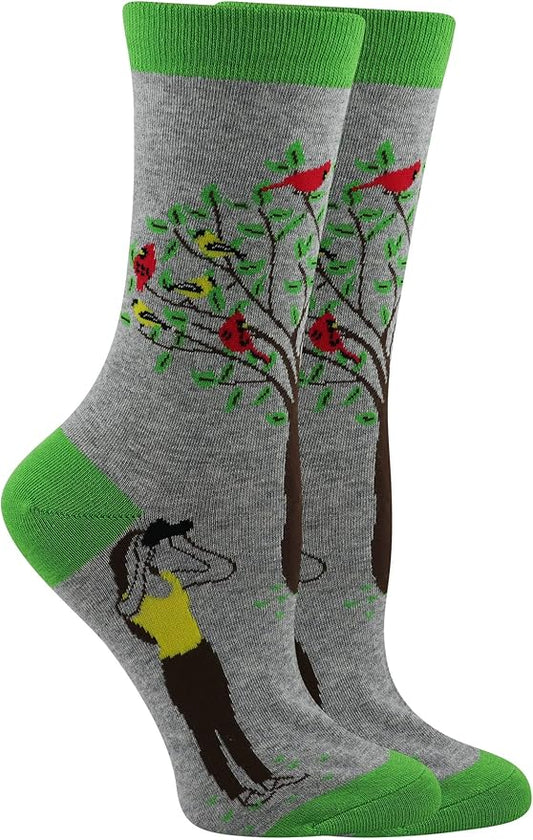 Bird Watcher Socks for Women Gift for Bird Lovers