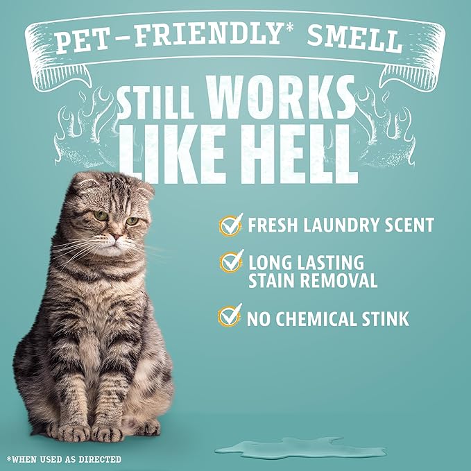 ANGRY ORANGE Stain & Odor Remover - 32oz Enzyme Pet Cleaner - Dog & Cat Urine Destroyer and Stain Remover - Fresh Scented Cleaning Solution - Puppy Supplies