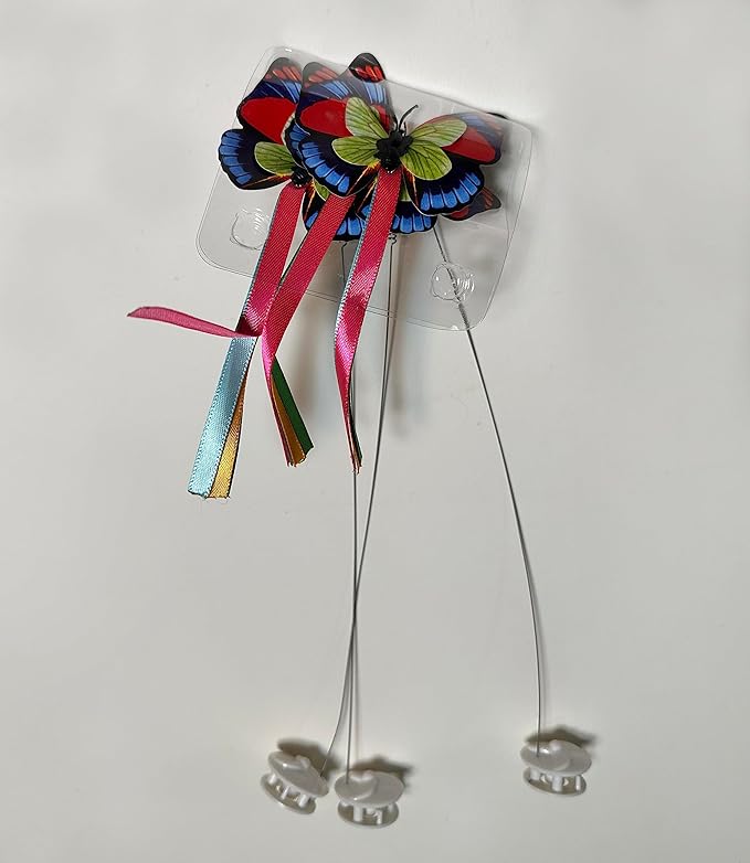 Caroline's Cats Fluttering Butterfly Cat Toy Refill, Replacement Butterflies, Fits All for Paws and Several Other Brands