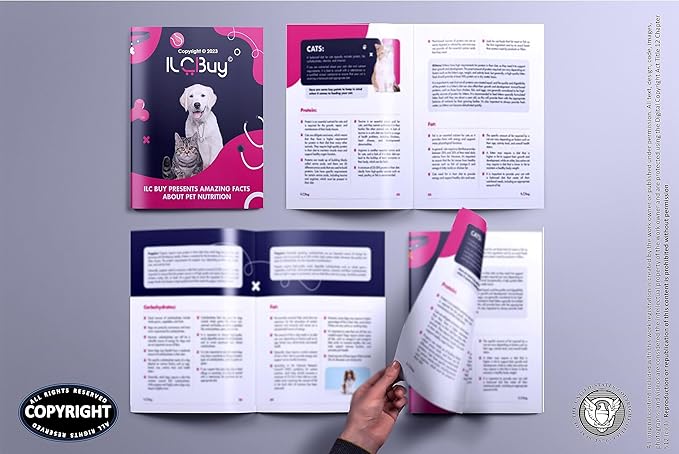 Kitten Bundle: 1 Bag (3 lbs) of Dry Kitten Food with Savory Chicken & Turkey, 1 cat Toy kit with 3 Mouse Toys, and 1 Booklet About pet Nutrition