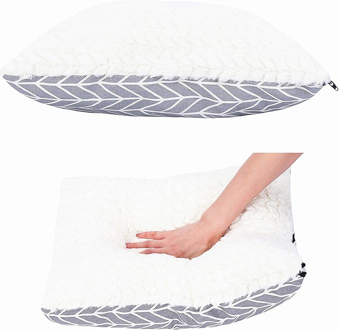 Cat Bed for Indoor Cats,Medium Large Cats Cave Bed,Machine Washable,Removable Cushion Cover,Small Dogs Tent Bed