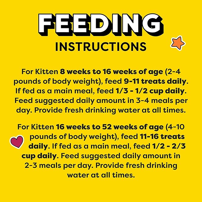 Temptations Kitten Crunchy and Soft Treats Chicken and Dairy Flavor, 3 oz. Pouch, (Pack of 12)