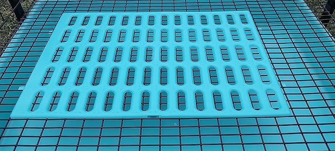 Saguaro Acres Rabbit Cage Resting Mat - Pack of 6 (Teal)