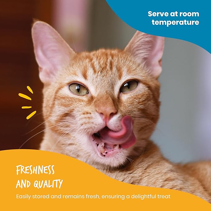 Beefeaters Cat Treats - Tuna Recipe Lickable Puree 1.59oz Case of 12 | Real Cat Food Tuna Treat | No Corn/Soy/Wheat, Sugar-Free | Training Treats