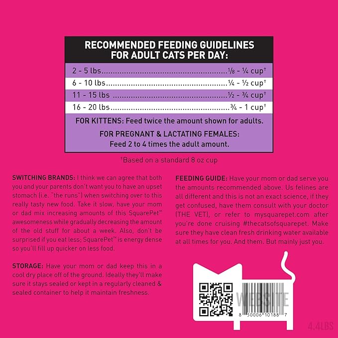 VFS® Powercat™ Herring & Salmon Feline, High Meat, Ultra Low Carbohydrate Diet (4.4lbs)