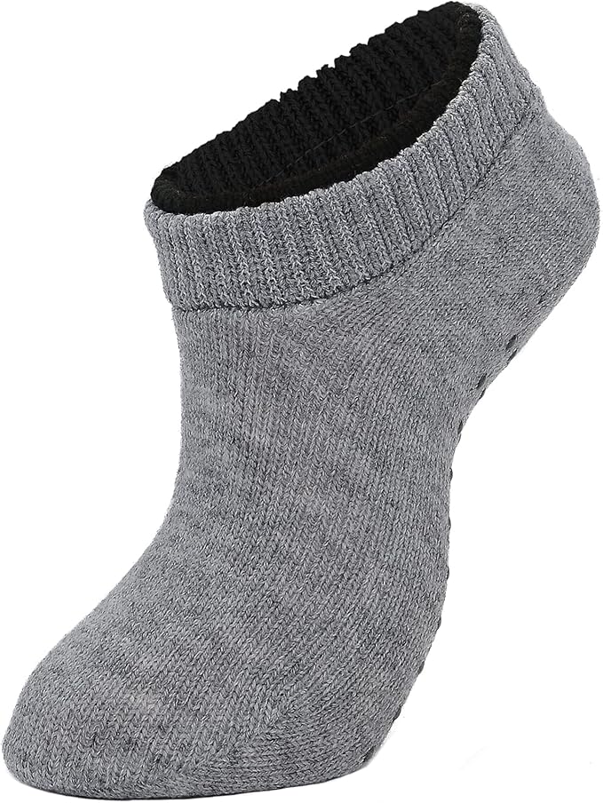 American Trends Fuzzy Socks for Women with Grippers Non Slip Christmas Socks