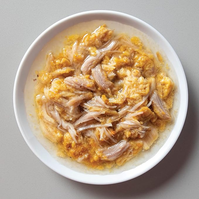 Whole Life Pet Freeze Dried Cat Food - Human-Grade Wet Cat Food Toppers & Complement, Natural Broth for Cats, Hydrating Snacks, Lickable Treats, Just Add Water – Shredded Chicken, 3 Oz