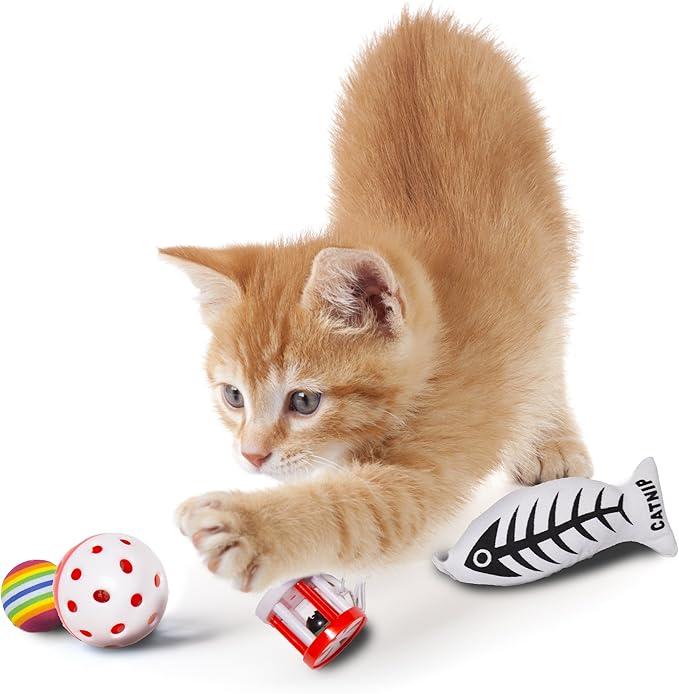 DUKES 8 Piece Cat Toy Set