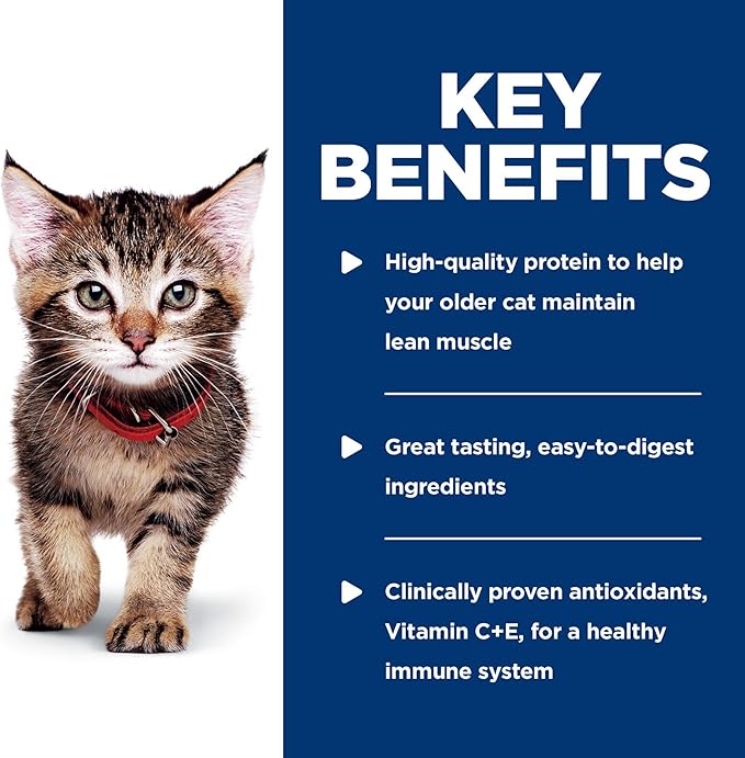 Hill's Science Diet Kitten, Kitten Premium Nutrition, Wet Cat Food, Chicken Stew, 2.8 oz Pouch, Case of 24