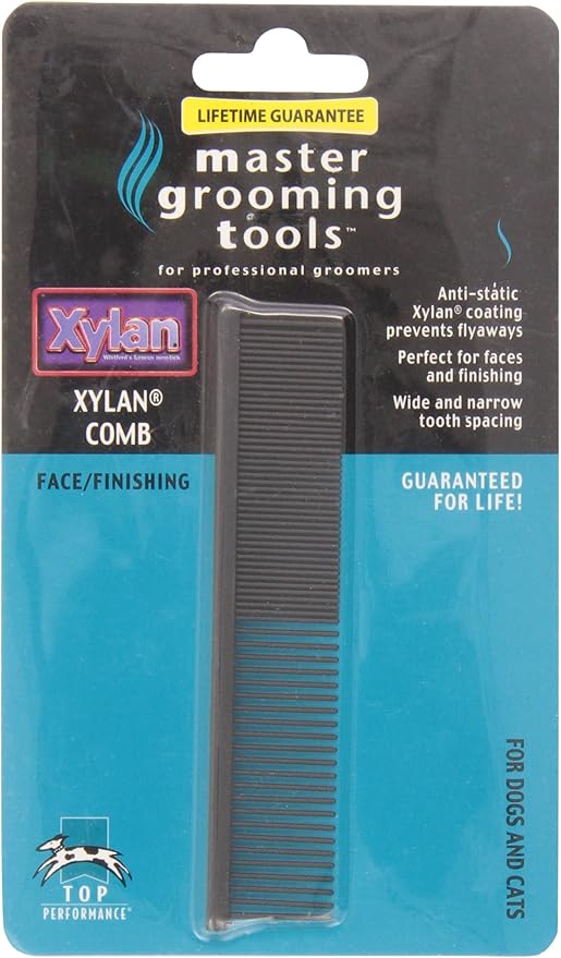 Master Grooming Tools MGT Xylan Comb Face/Finishing