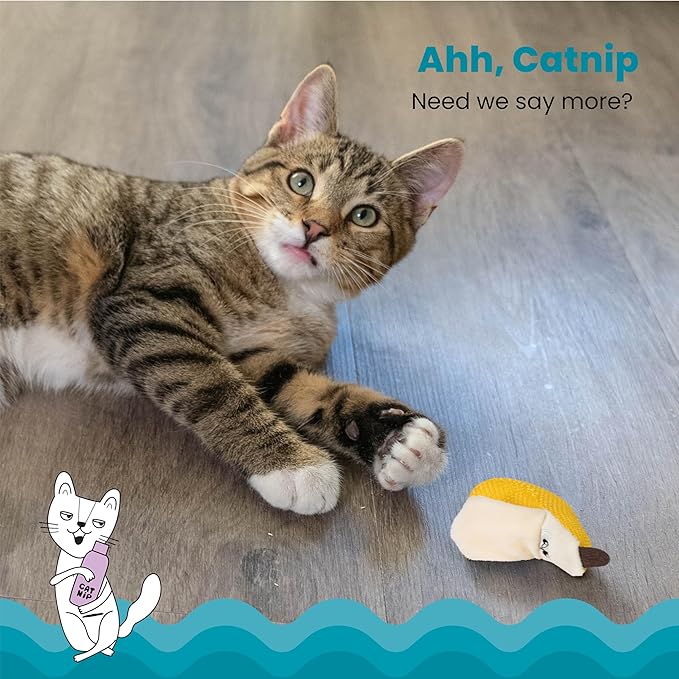 Catstages Dental Banana Catnip Cat Chew Toy