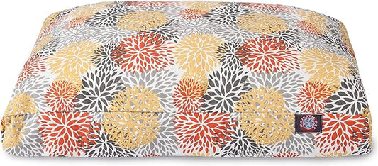 Majestic Pet Citrus Blooms Small Rectangle Pet Bed