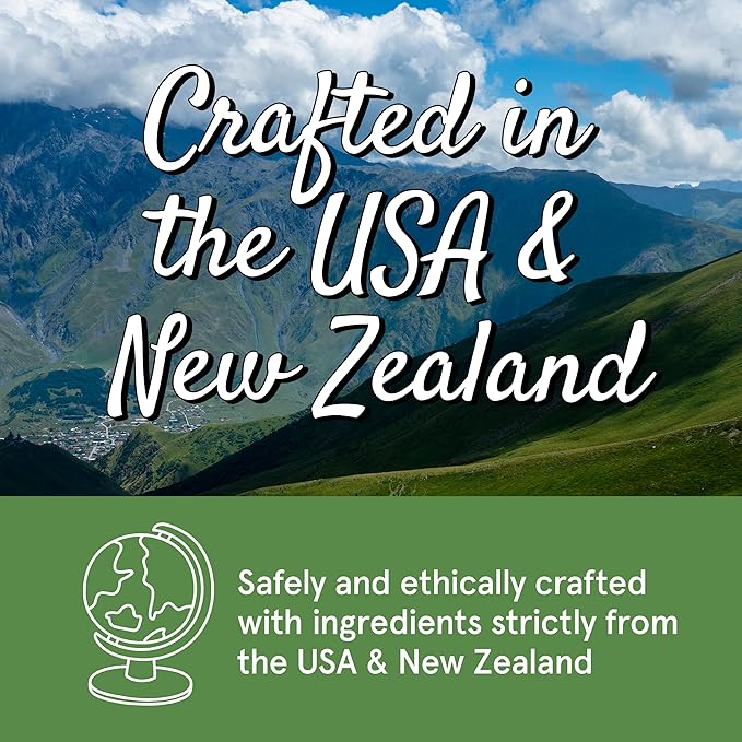 Real Meat Air Dried Cat Food & Dog Food w/Real Beef - 14oz of USA-Crafted Grain-Free Dry Dog & Cat Food Sourced from Hormone-Free, Free-Range, Grass-Fed Beef - All Natural, High Protein Pet Food