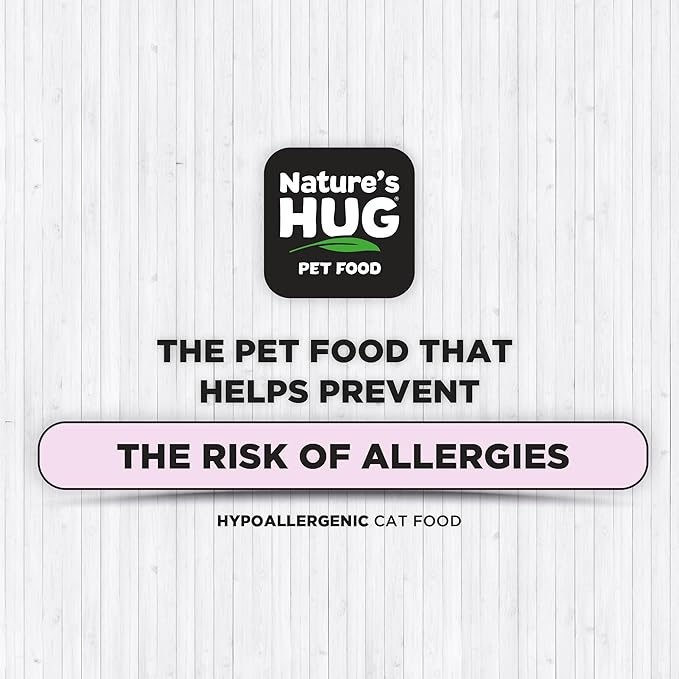 Nature's HUG Dry Cat Food, for Kitten-All Breeds, 4 lb. Bag, Just Like Chicken Recipe, Grain Free & Hypoallergenic, Supports Microbiome Health, Sustainable Complete Protein & Balanced Nutrition