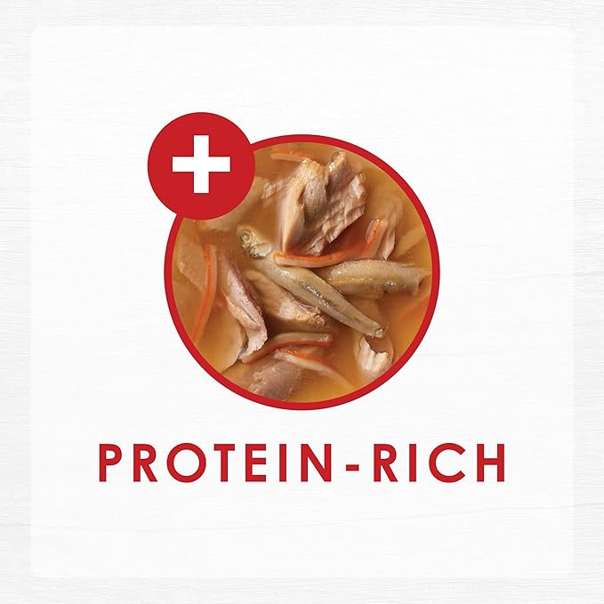 Purina Fancy Feast Lickable Wet Cat Food Broth Topper Classic With Tuna, Anchovies and Whitefish - (Pack of 16) 1.4 oz. Pouches