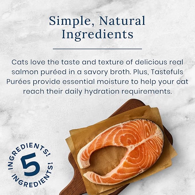 Blue Buffalo Tastefuls Indoor Natural Adult Dry Cat Food, Salmon & Brown Rice 10lb Bag