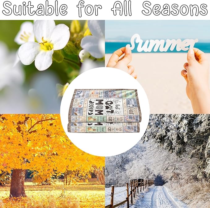 Cat Mom Throw Blanket - Cats Mom Gifts for Cats Lovers Cat Mom Ever Throw Blanket Soft Flannel Blanket Gift for Women Pets Lover Gifts for Cats Owners Mother Chair Sofa Bed Home Decor 60x50