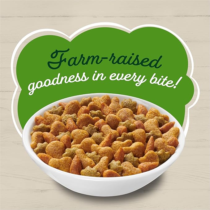 GYCO Chicken & Carrot & Spinach Dry Cat Food, 3.15 lb Bag - Antioxidants to Help Support a Healthy Immune System - No Artificial Flavors Or Preservatives