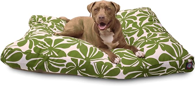 Sage Plantation Extra Large Rectangle Indoor Outdoor Pet Dog Bed With Removable Washable Cover By Majestic Pet Products