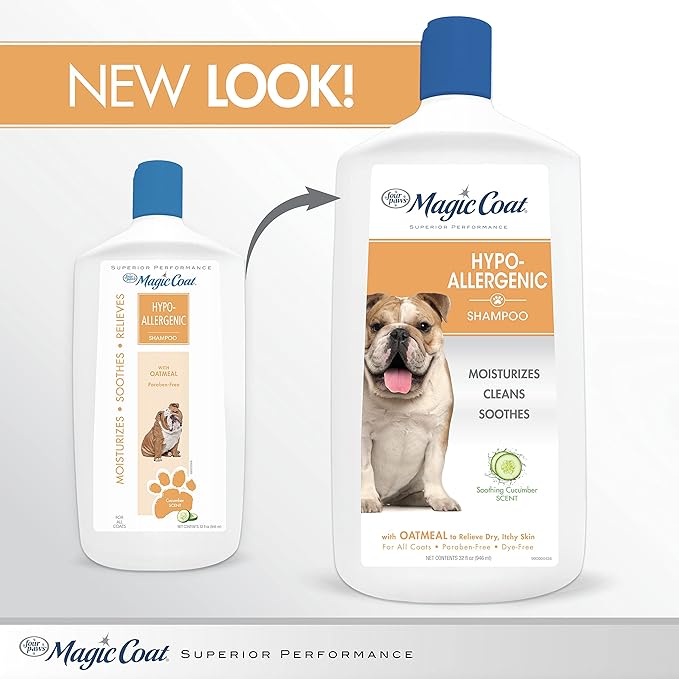 Four Paws Magic Coat Hypo-Allergenic Dog Shampoo Hypoallergenic Dog Shampoo 32 Ounces (1 Count)