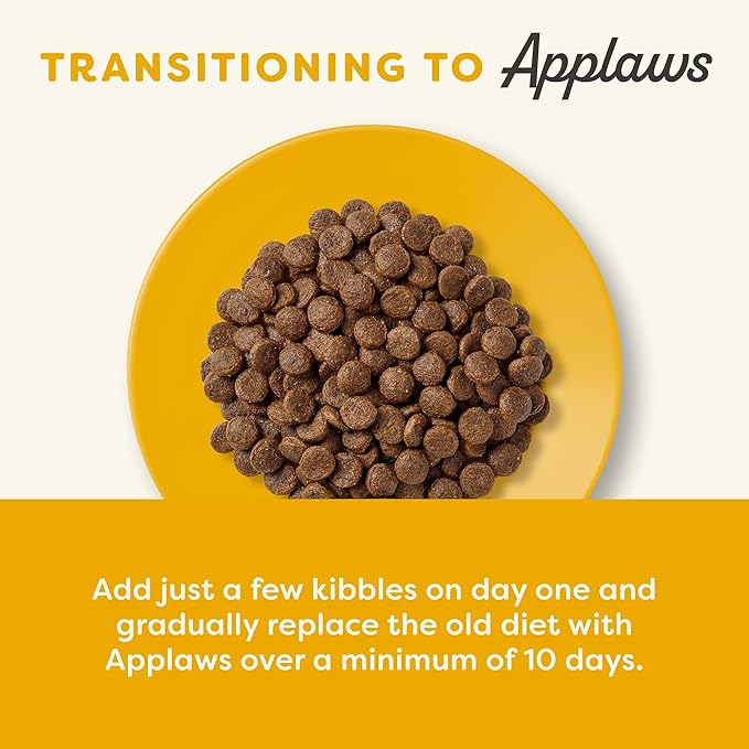 Applaws Complete Dry Cat Food, Grain-Free, Limited Ingredient Food with Added Vitamins & Minerals, Protein, Natural Cat Food, Supports Digestion, Chicken & Turkey (4 Pound Dry Cat Food)